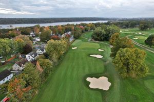 Wannamoisett 4th Approach Aerial